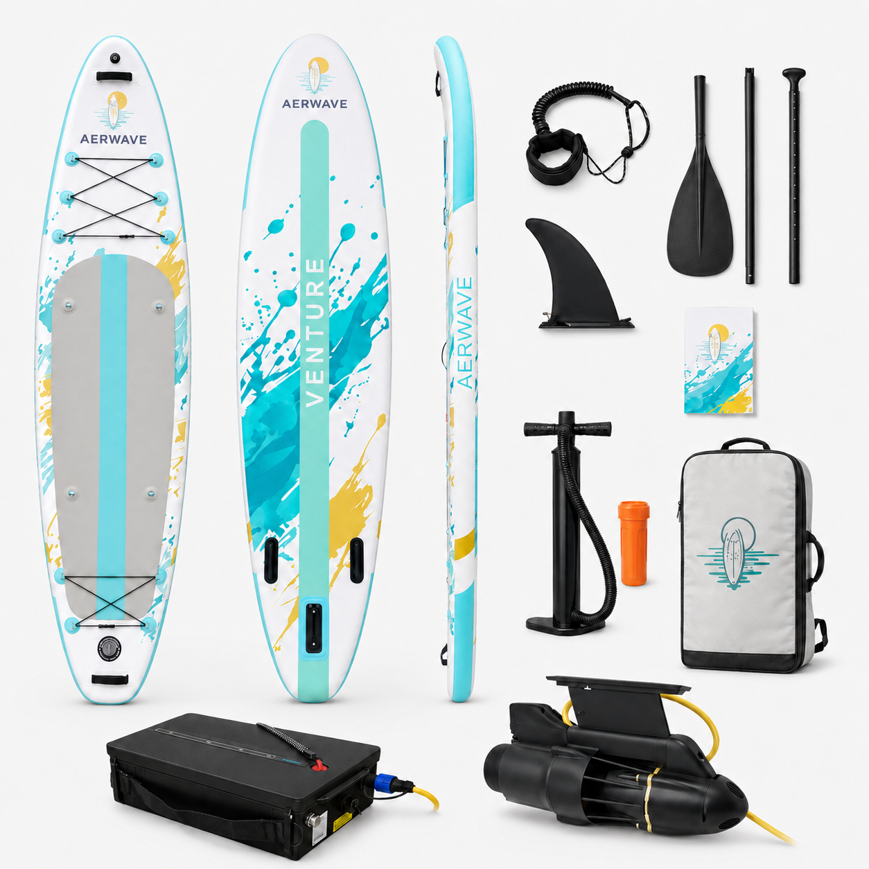 Everything included with the AerWave kit
